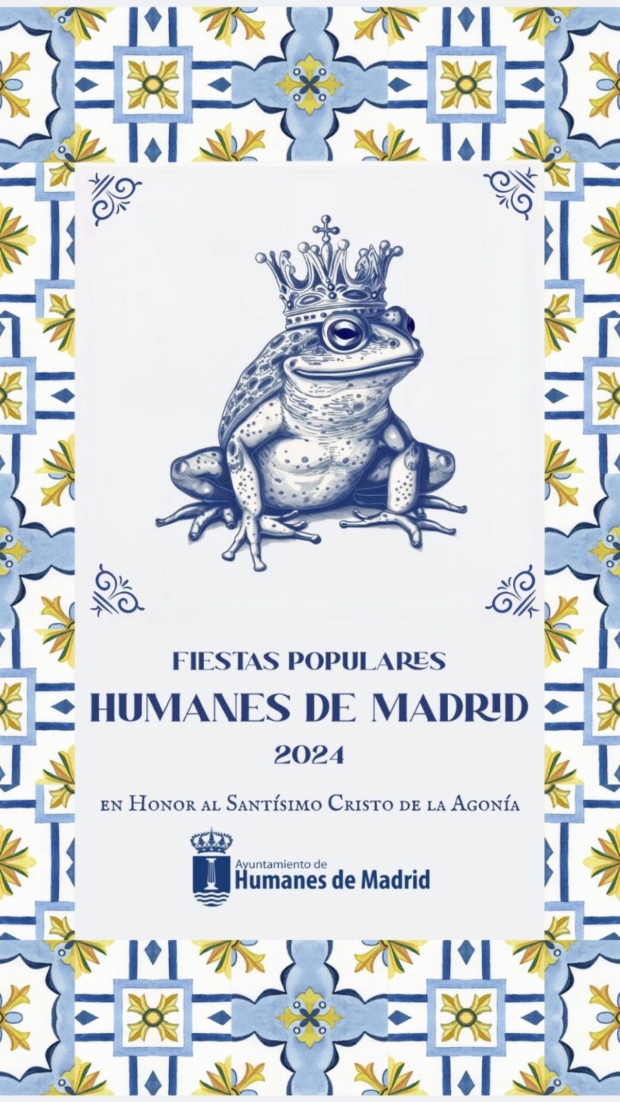 Fiestas en honor al Santísimo Cristo de la Agonía 2024 Humanes de Madrid